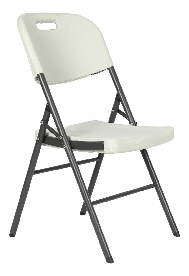 Silla Plegable Green Apple Blanca Cómoda de Plástico 1 Pieza $549