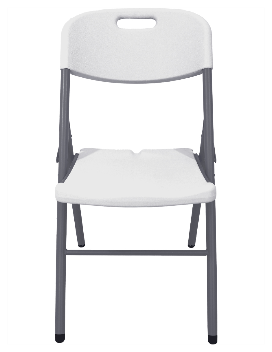 Silla Plegable De Plástico Roosevelt Outdoors O55 Blanca