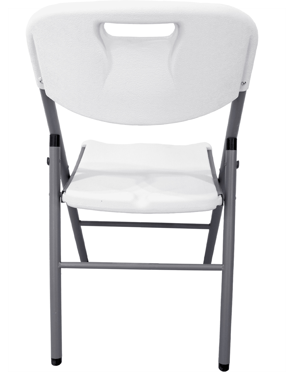 Foto 4 | Silla Plegable De Plástico Roosevelt Outdoors O55 Blanca