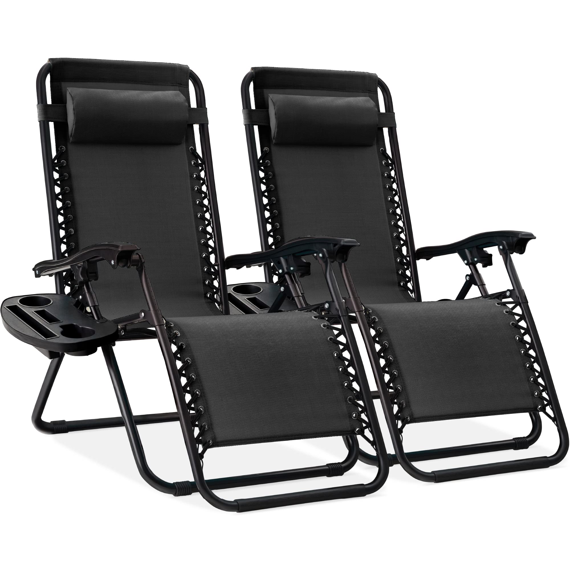 Juego De 2 Sillones Reclinables De Malla De Acero Best Choice - Venta Internacional.