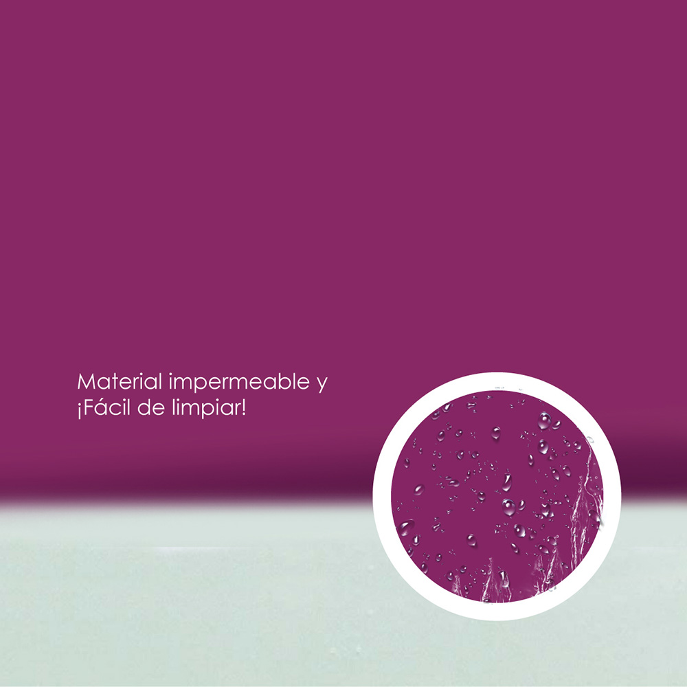 Foto 5 | 4 Sillas Plegables Moradas Ilios Innova