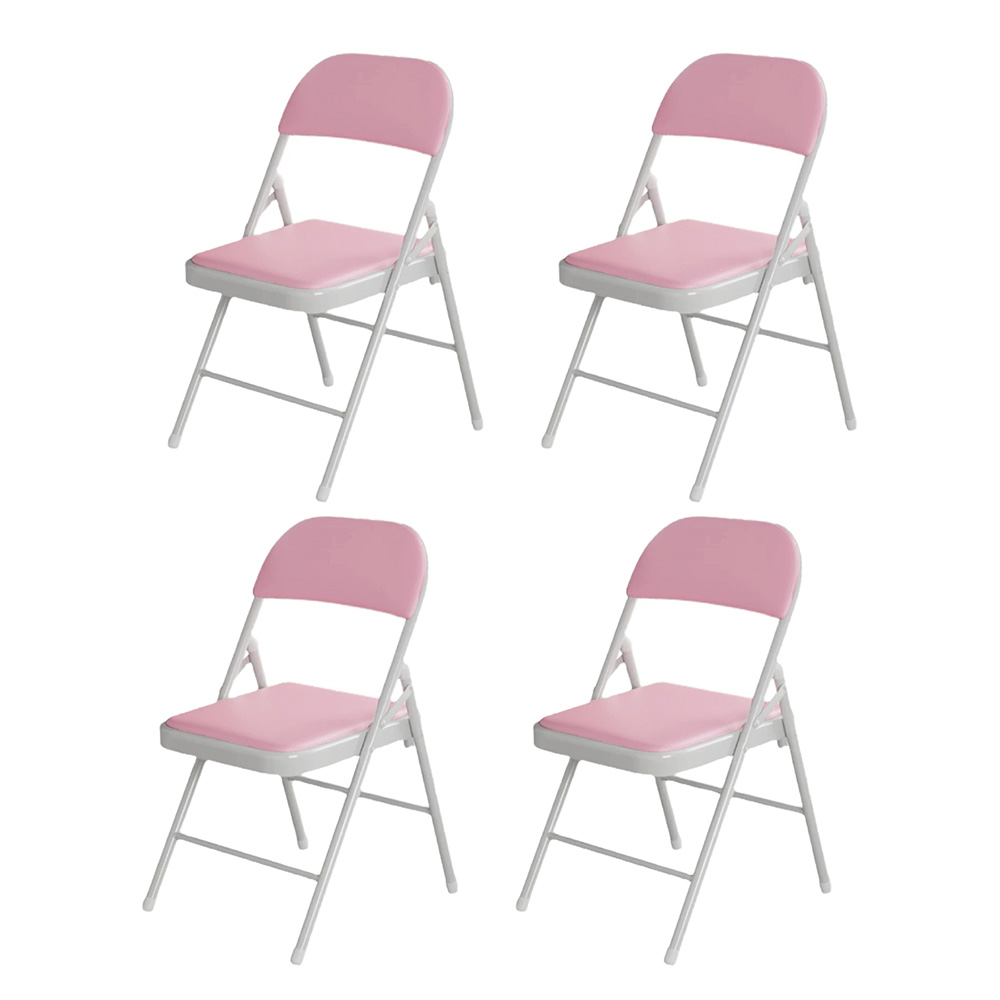 4 Sillas Plegables Rosa Ilios Innova
