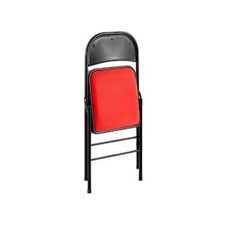 Foto 3 | 4 Sillas Plegables Rojo Con Negro Ilios Innova