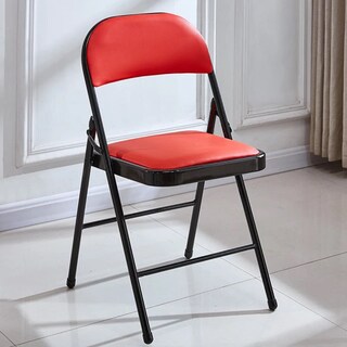 Foto 4 | 4 Sillas Plegables Rojo Con Negro Ilios Innova