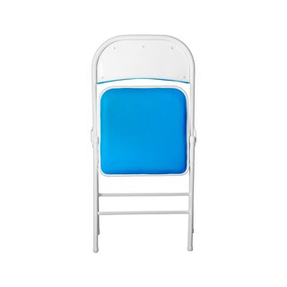 Foto 3 | Juego de 6 sillas plegables azul claro para interiores y exteriores
