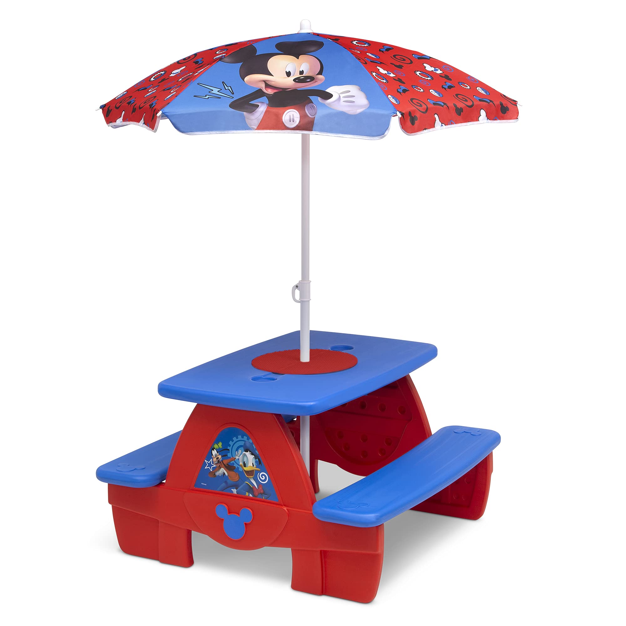 Foto 2 pulgar | Mesa De Pícnic Con Actividades Delta Children Disney Mickey Mouse - Venta Internacional.