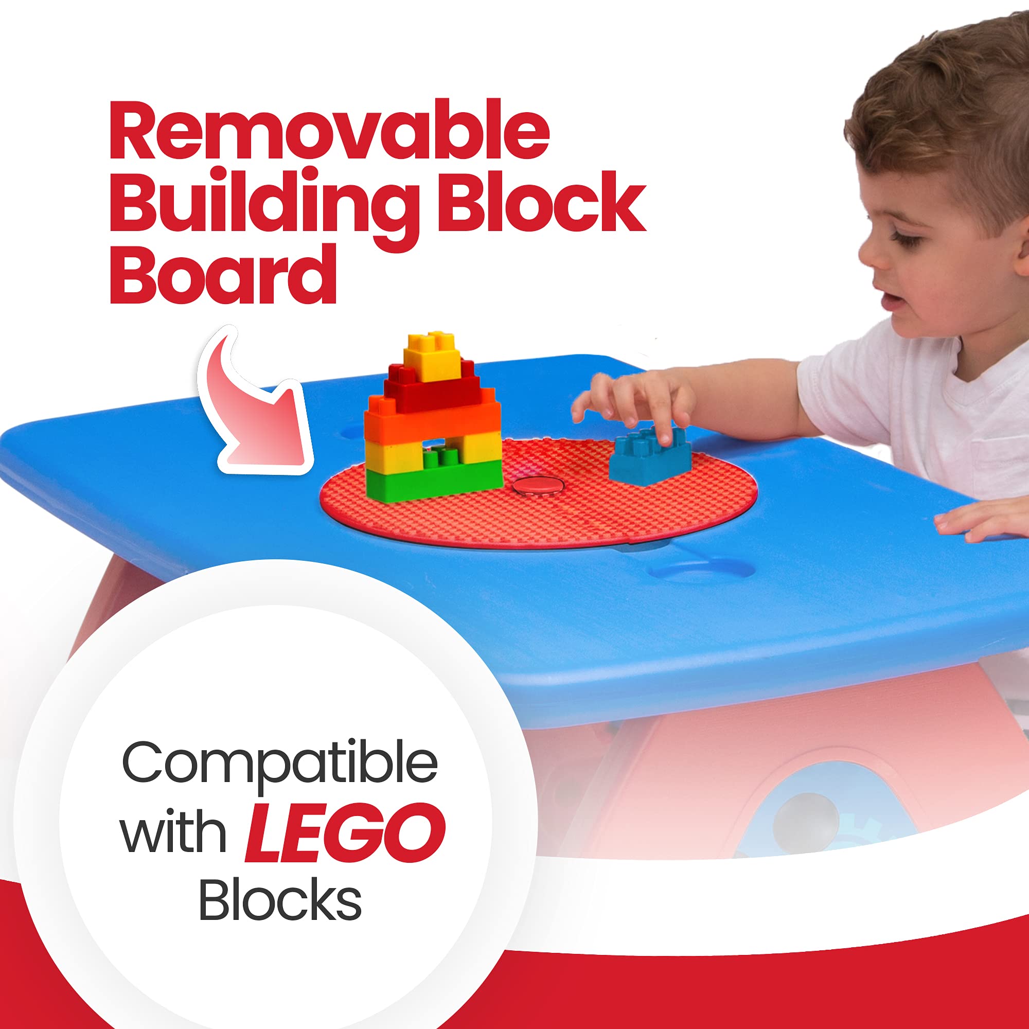Foto 5 pulgar | Mesa De Pícnic Con Actividades Delta Children Disney Mickey Mouse - Venta Internacional.