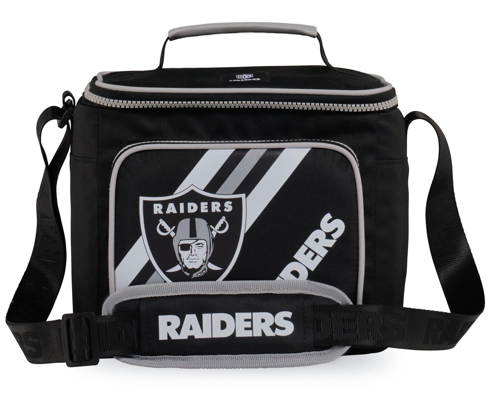 Nevera Igloo Las Vegas Raiders Square Lunch, Edición Nfl - Venta Internacional.