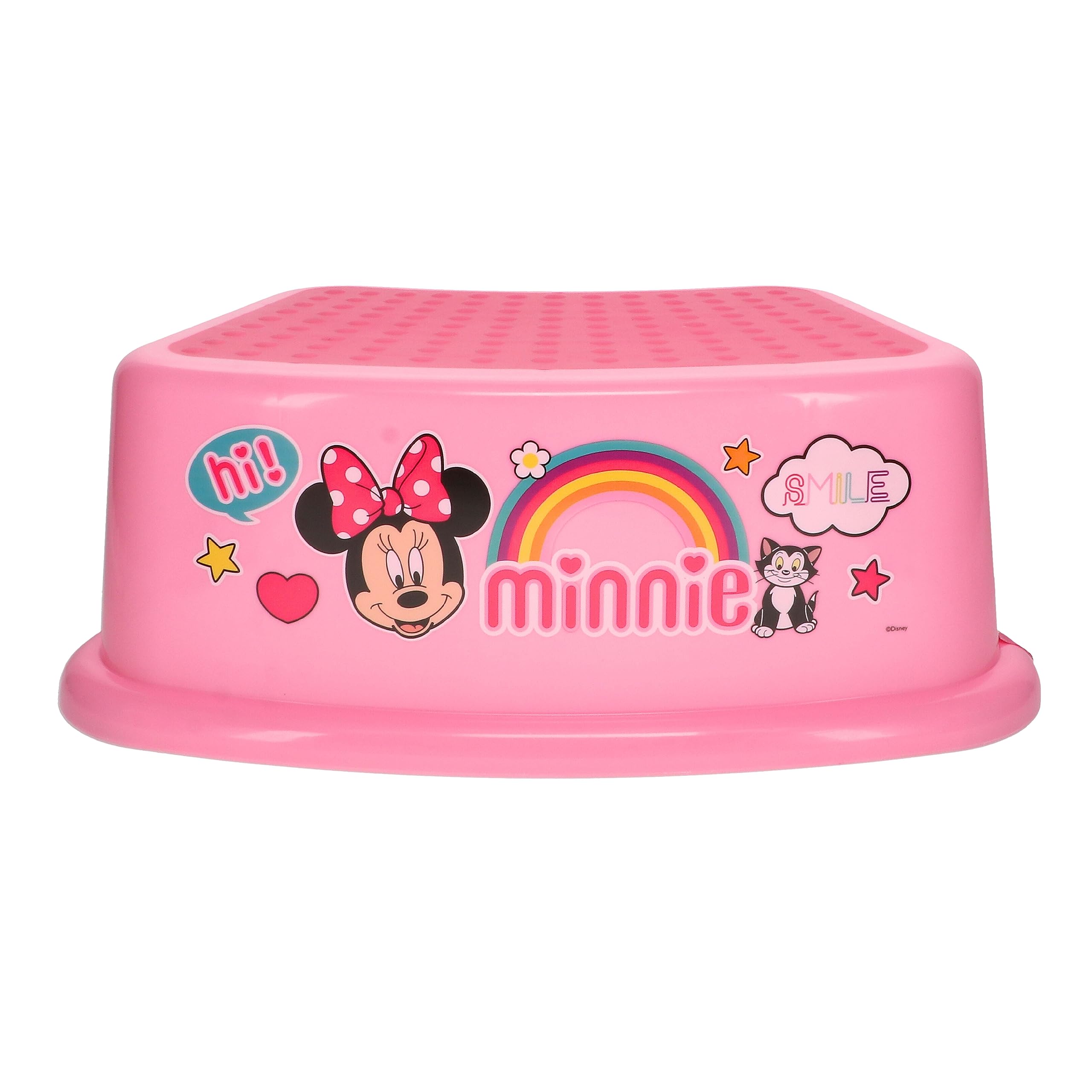 Taburete Disney Minnie Mouse Smile Kids De 200 Kg De Capacidad - Venta Internacional.