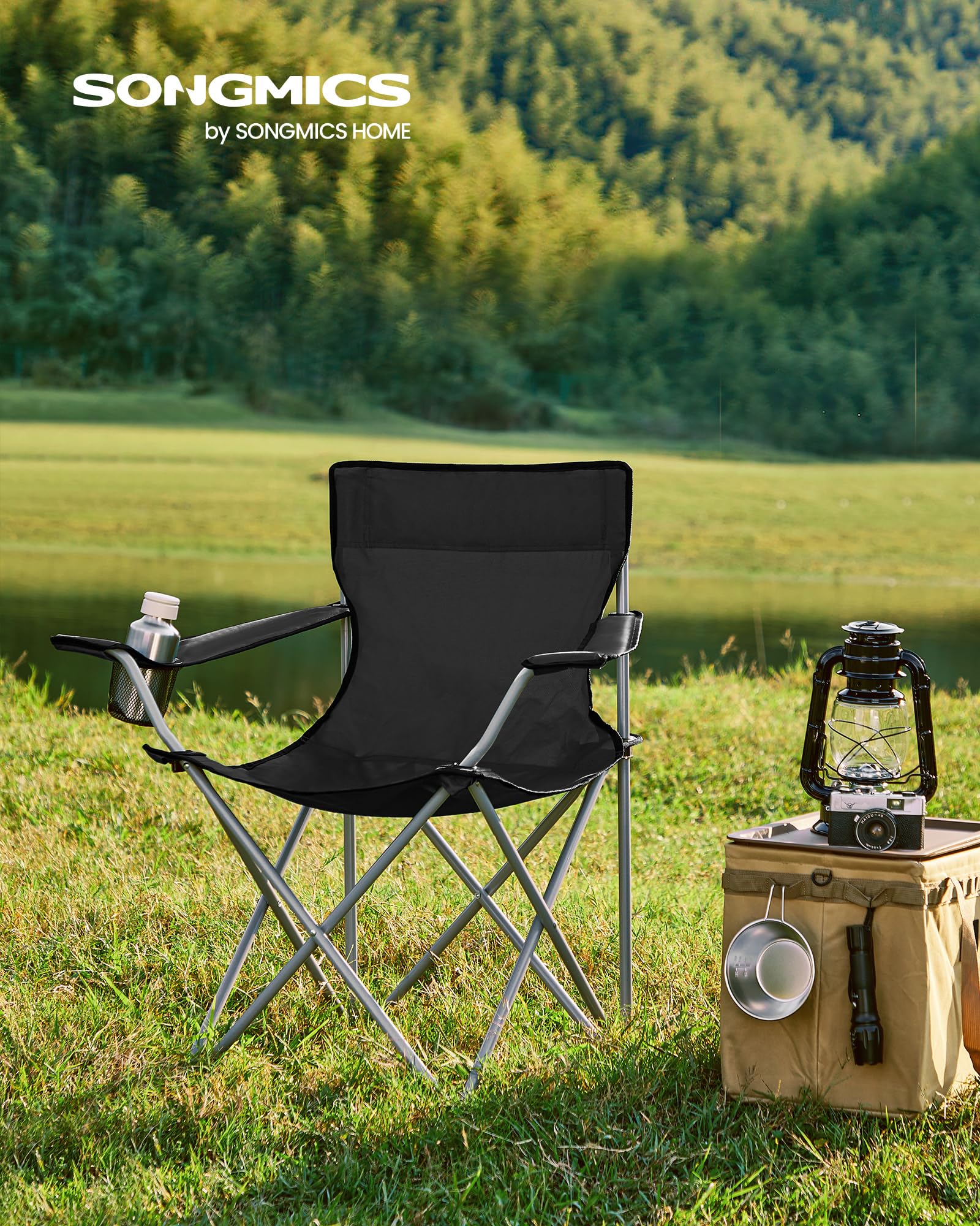 Foto 2 | Juego de Camping Songmics Plegables 2 Piezas