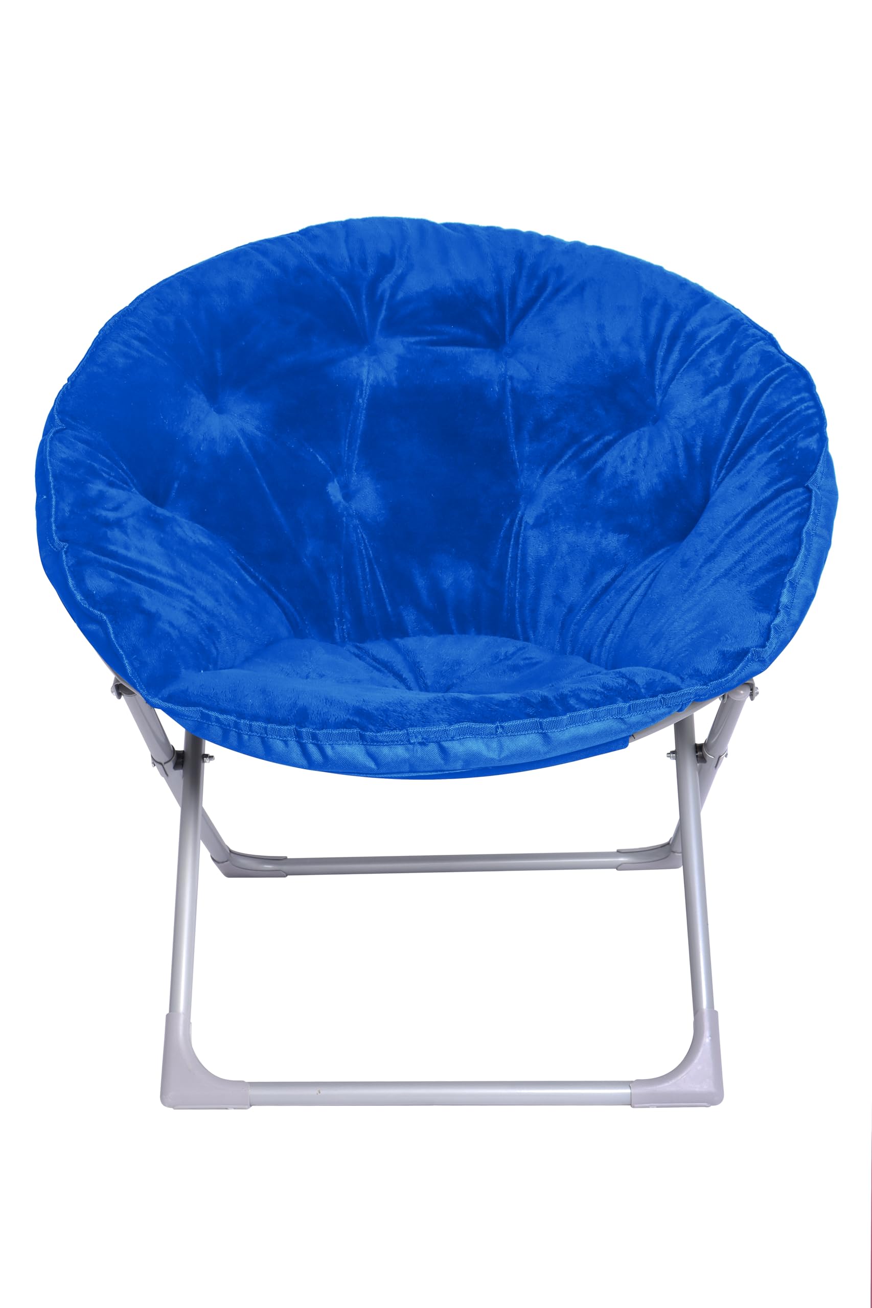 Foto 4 pulgar | Silla Amazon Basics Con Forma De Platillo De Piel Sintética, Azul, Para Niños - Venta Internacional.