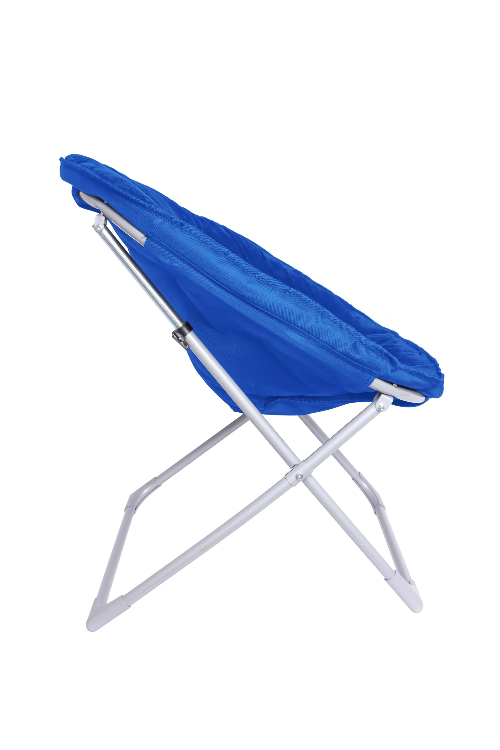 Foto 5 pulgar | Silla Amazon Basics Con Forma De Platillo De Piel Sintética, Azul, Para Niños - Venta Internacional.