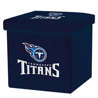 Foto 1 | Otomana De Almacenamiento Franklin Sports Nfl Tennessee Titans - Venta Internacional.