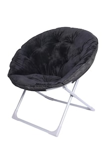 Foto 5 | Sillón Amazon Basics De Piel Sintética Con Estructura De Metal Negro - Venta Internacional.