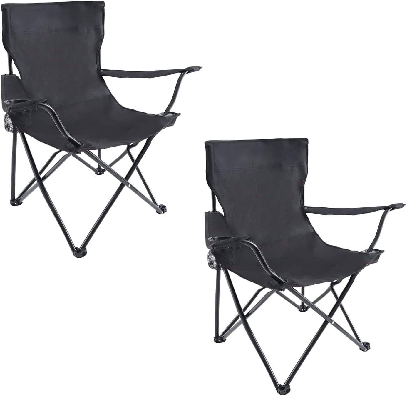 Foto 1 | Silla De Camping Simple Deluxe Portátil, Paquete De 2 Con Bolsa De Transporte - Venta Internacional.