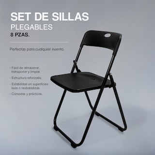 Foto 6 | Silla Plegable 8 Piezas