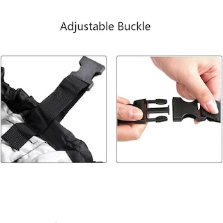 Foto 3 | Funda Para Silla Patio Egg Flymei, Impermeable, 75 X 45 Cm, Color Negro, 1 Paquete - Venta Internacional.