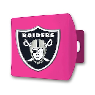 Foto 1 | Funda De Enganche Fanmats 43380 Nfl Las Vegas Raiders Rosa - Venta Internacional.