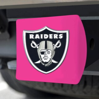Foto 5 | Funda De Enganche Fanmats 43380 Nfl Las Vegas Raiders Rosa - Venta Internacional.
