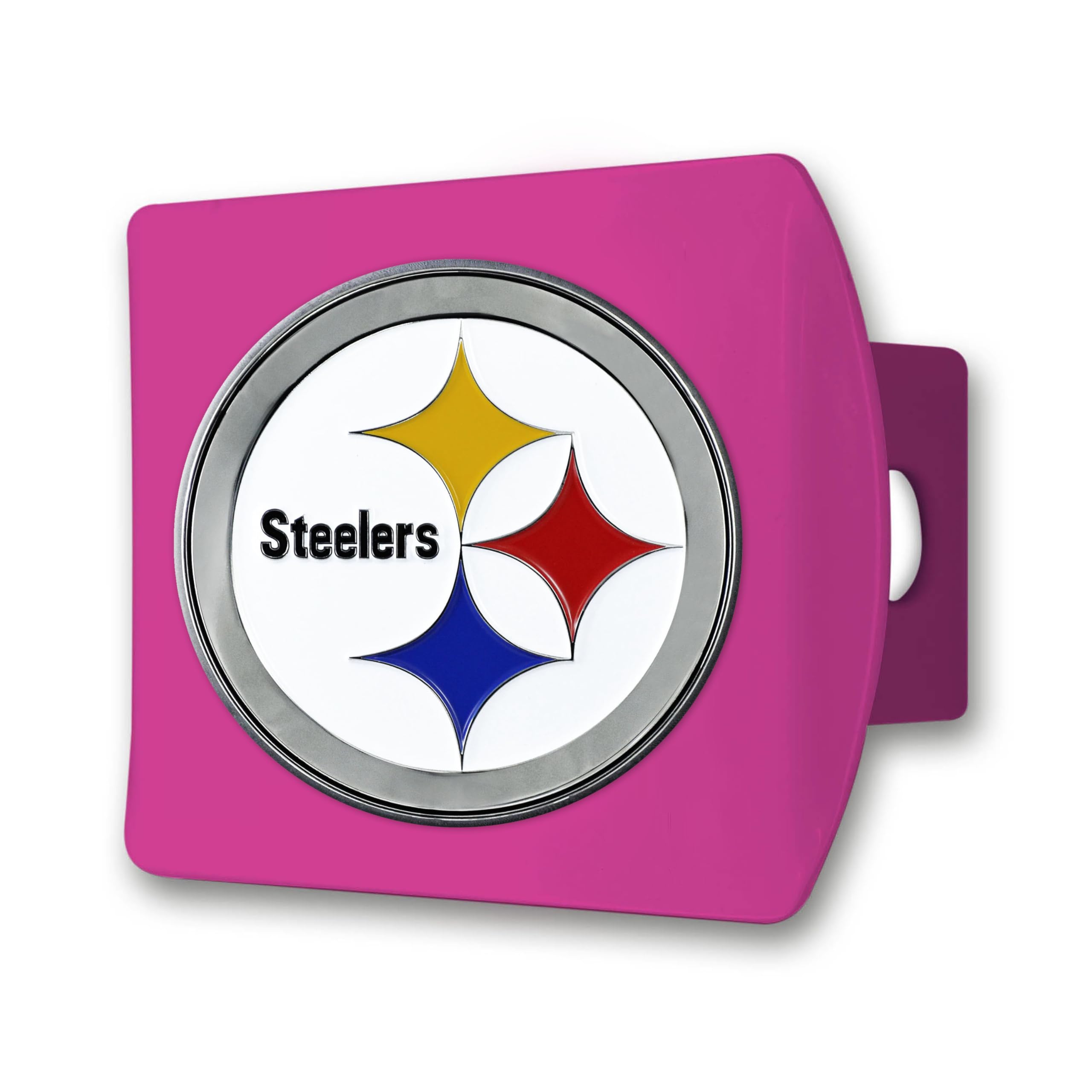 Foto 1 | Funda De Enganche Fanmats 43390 Nfl Pittsburgh Steelers Rosa - Venta Internacional.