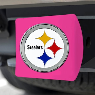 Foto 5 | Funda De Enganche Fanmats 43390 Nfl Pittsburgh Steelers Rosa - Venta Internacional.