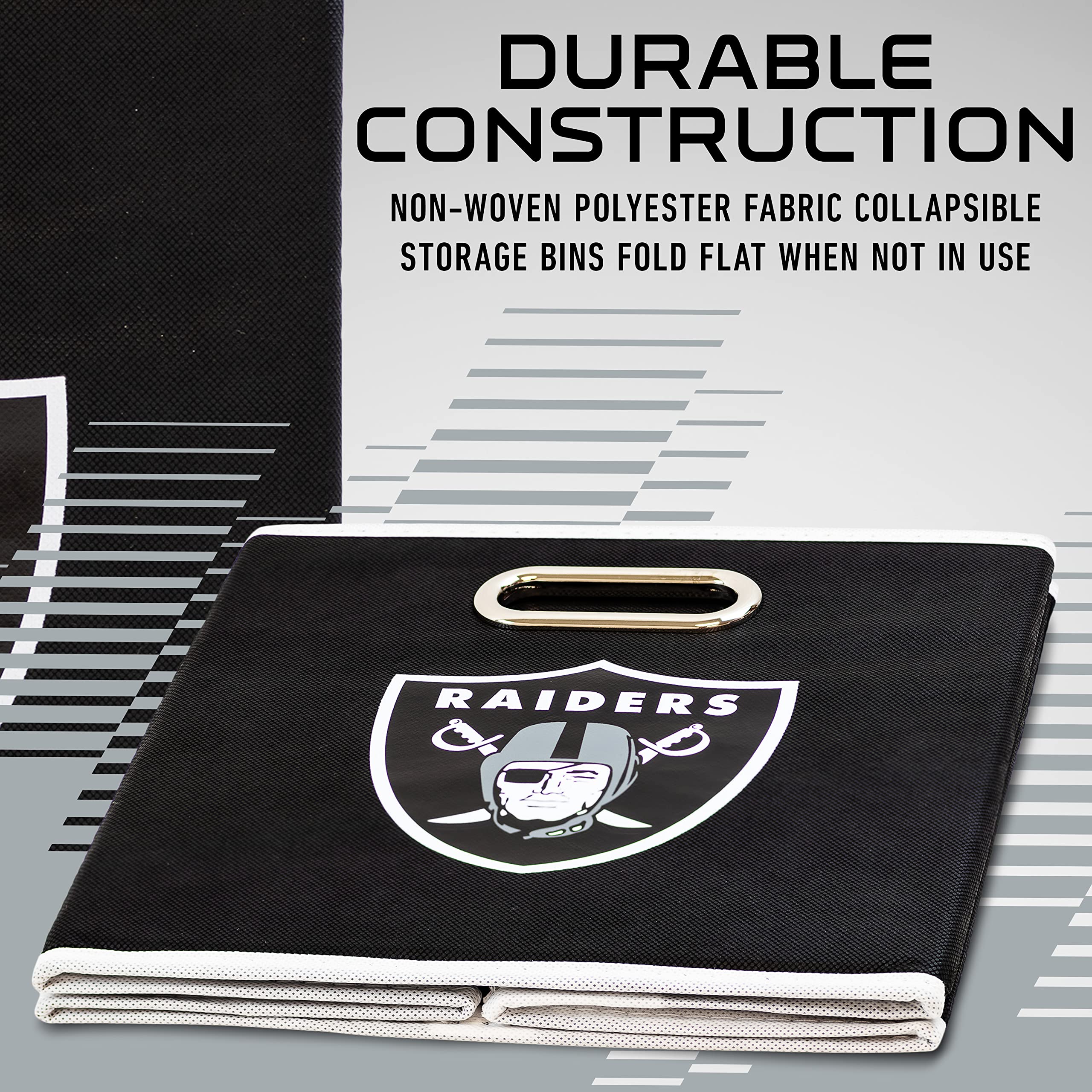 Foto 5 pulgar | Contenedor De Almacenamiento Franklin Sports Nfl Las Vegas Raiders - Venta Internacional.