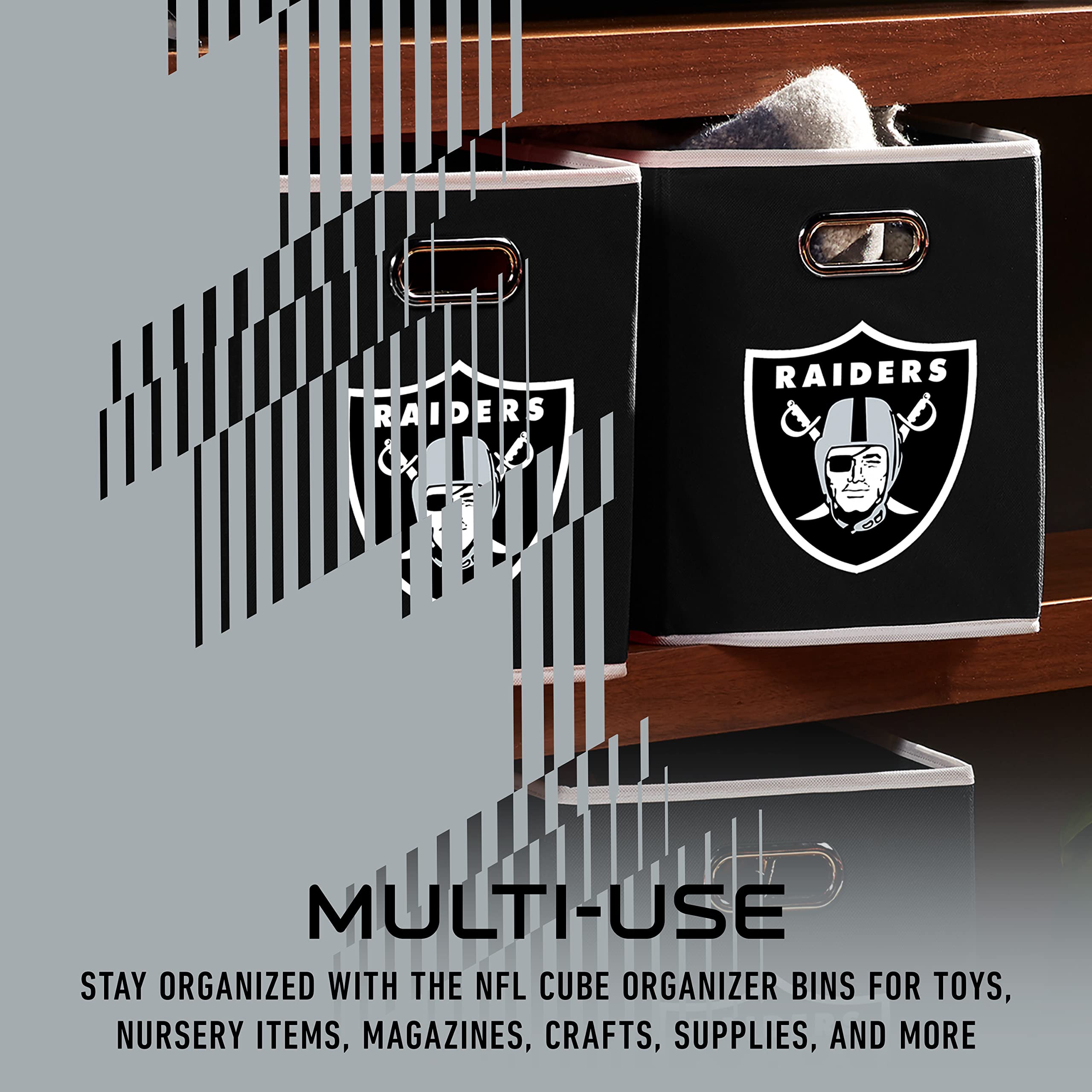 Foto 6 pulgar | Contenedor De Almacenamiento Franklin Sports Nfl Las Vegas Raiders - Venta Internacional.