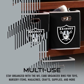 Foto 5 | Contenedor De Almacenamiento Franklin Sports Nfl Las Vegas Raiders - Venta Internacional.