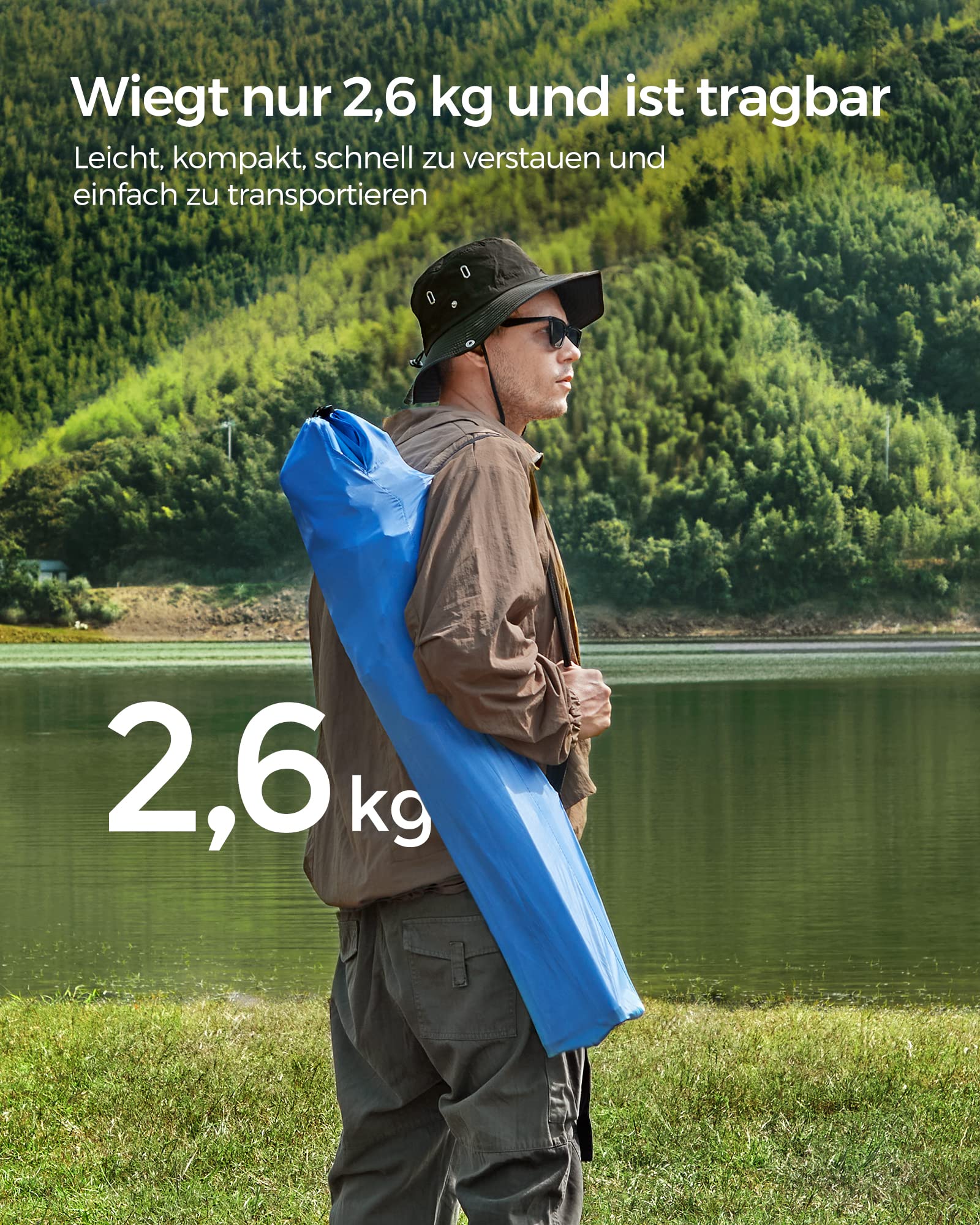 Foto 5 | Songmics Silla De Camping, Juego De 2 Sillas De Exterior