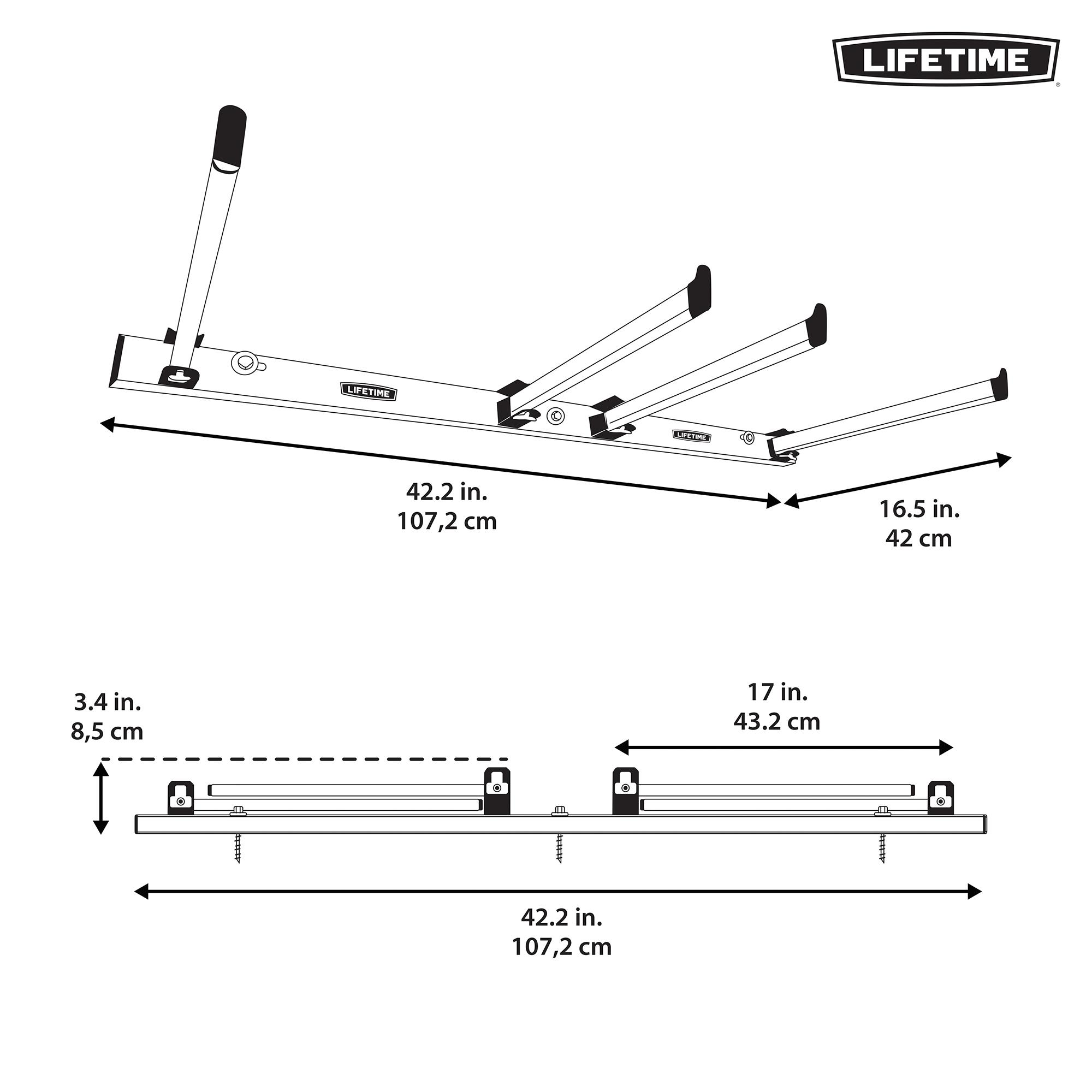 Foto 5 | Estante De Almacenamiento Para Sillas - Lifetime