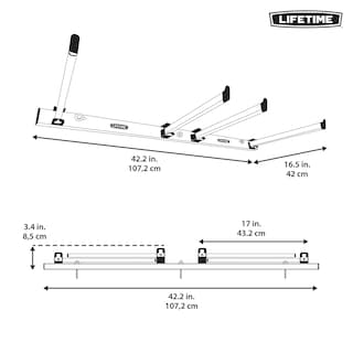 Foto 5 | Estante De Almacenamiento Para Sillas - Lifetime