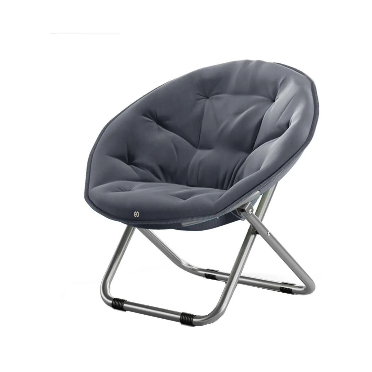 Foto 2 pulgar | Silla Plegable Para Exterior Jardín Acolchado Eo Safe Imports Esi-20762 Gris