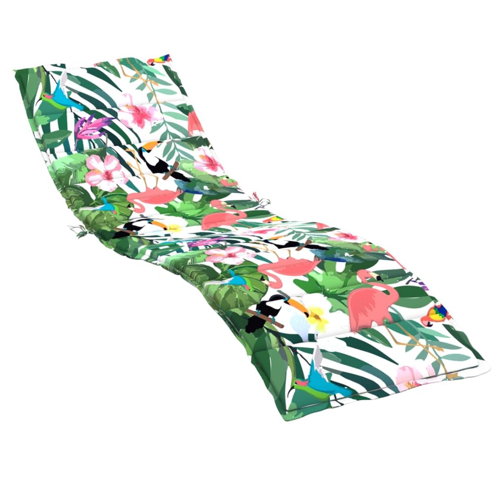 Foto 1 | Cojín Para Tumbona Vidaxl  Tela Oxford Multicolor - Venta Internacional.