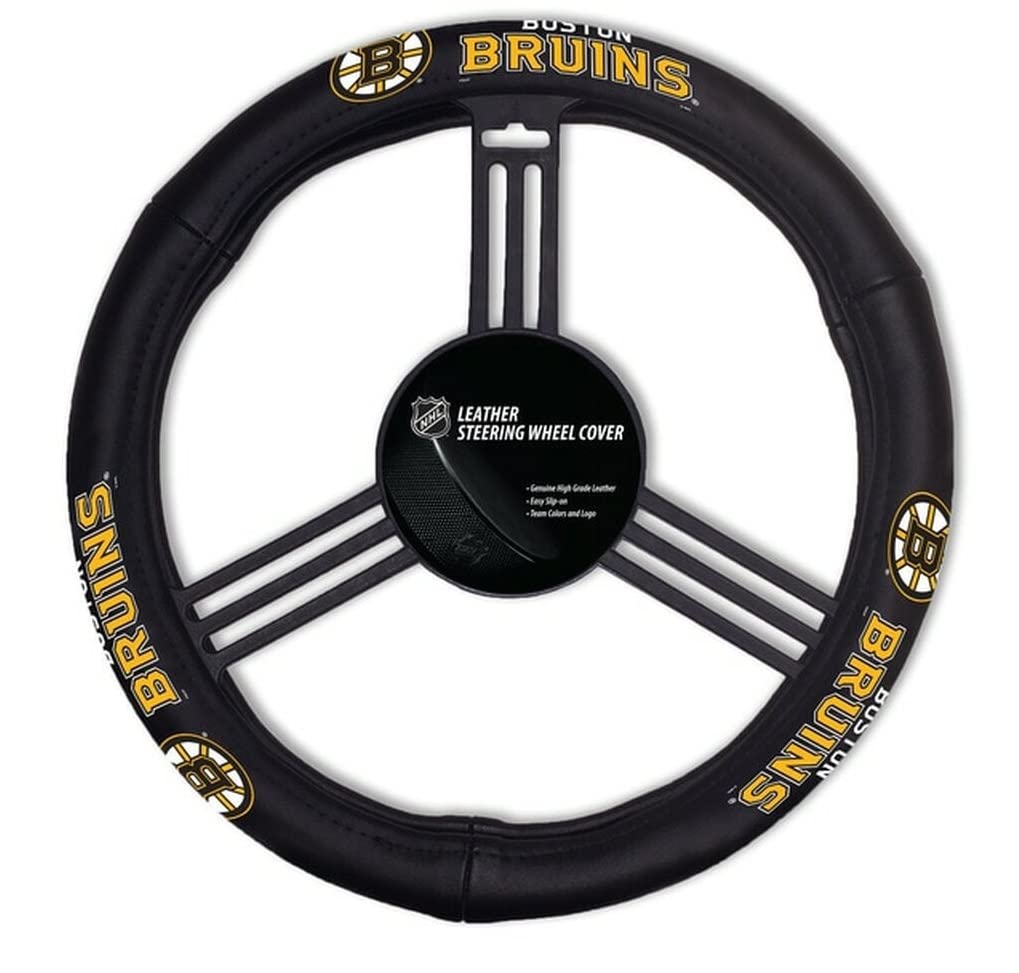 Funda De Volante De Piel Fremont Die Nhl Boston Bruins - Venta Internacional.