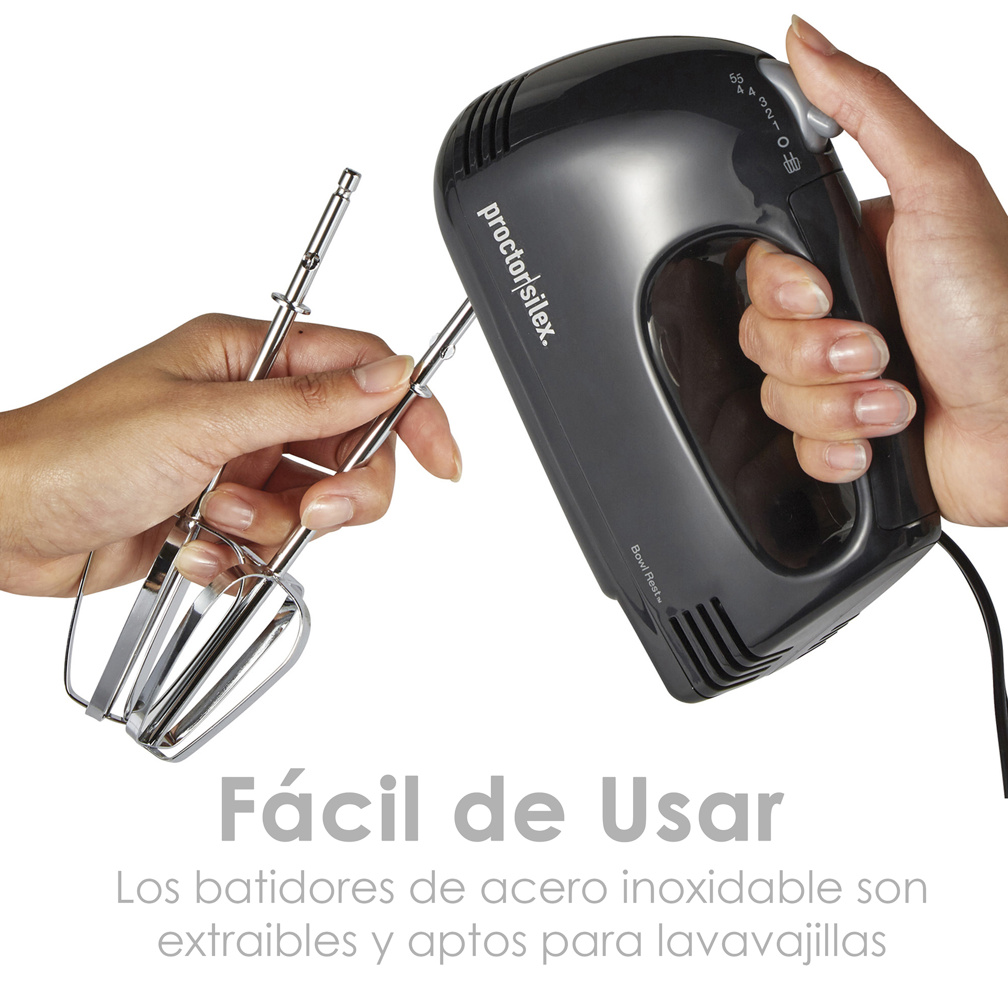 Foto 4 pulgar | Batidora Manual Proctor Silex 5 Velocidades Easy Mix