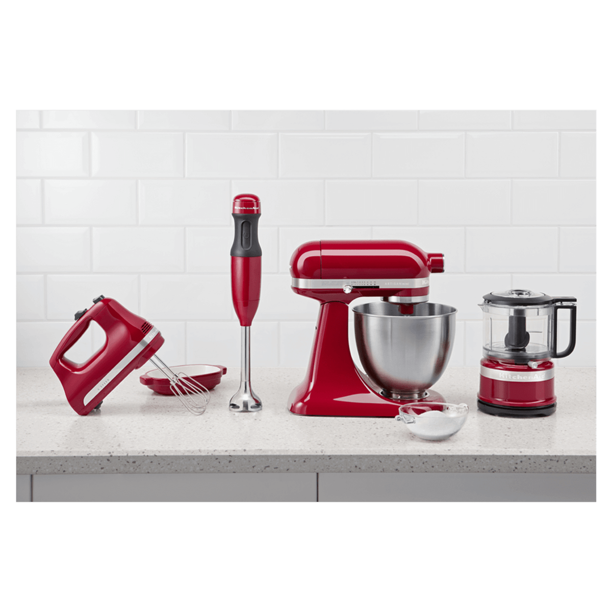 Foto 7 pulgar | Batidora De Mano Kitchenaid Khm512er color Roja