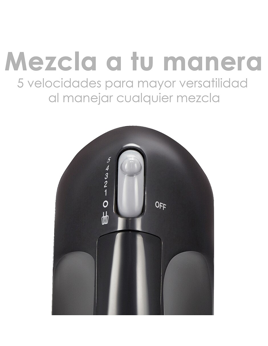 Foto 4 pulgar | Batidora Manual Proctor Silex 5 Velocidades 125w color Negro