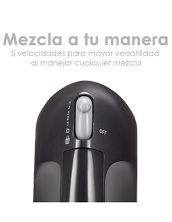 Foto 3 | Batidora Manual Proctor Silex 5 Velocidades 125w color Negro