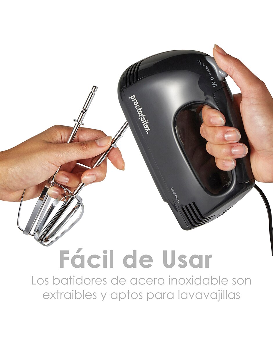 Foto 5 pulgar | Batidora Manual Proctor Silex 5 Velocidades 125w color Negro