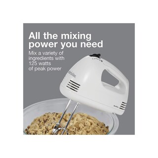 Foto 2 | Batidora Manual Proctor Silex 5 Velocidades 125w color Blanco