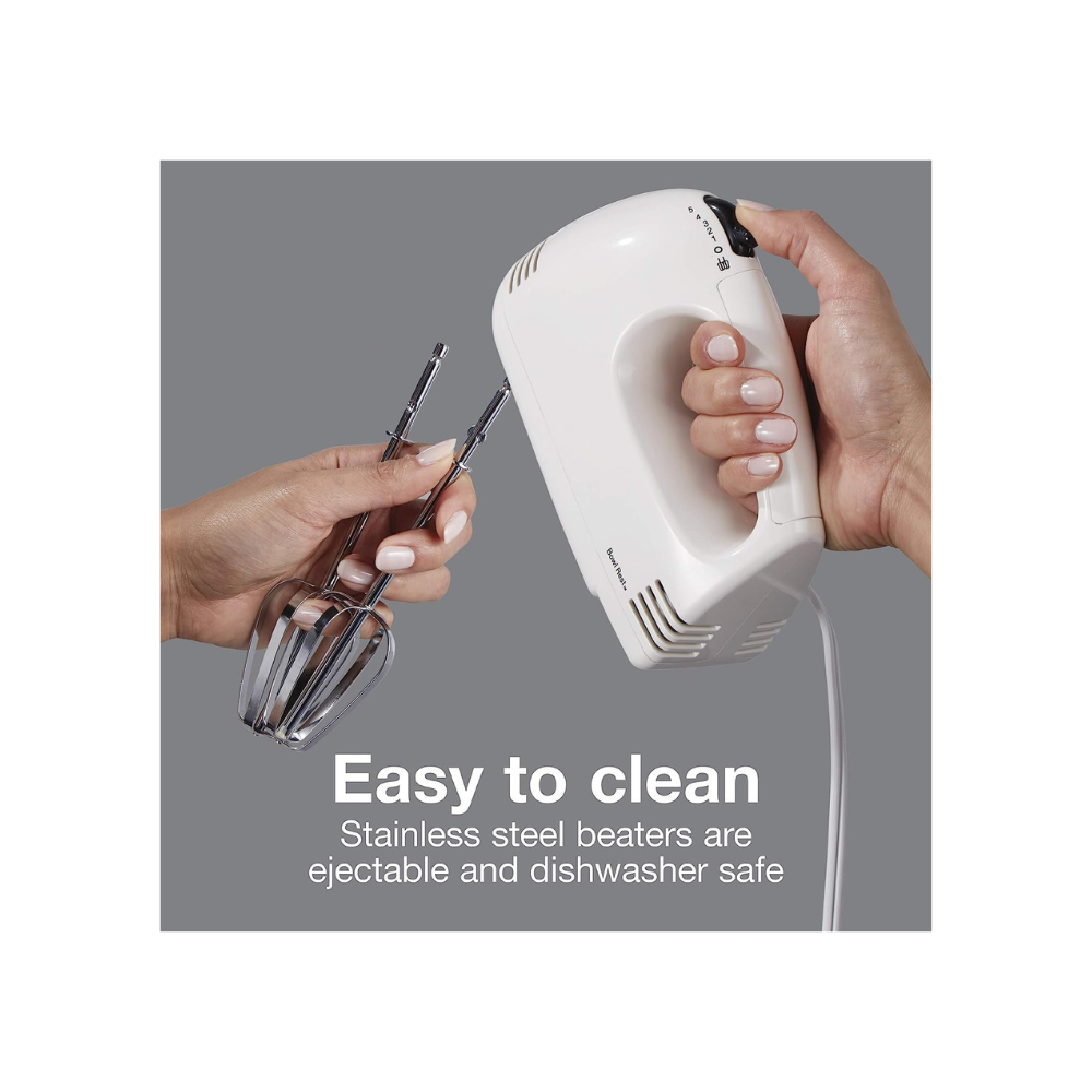 Foto 4 pulgar | Batidora Manual Proctor Silex 5 Velocidades 125w color Blanco