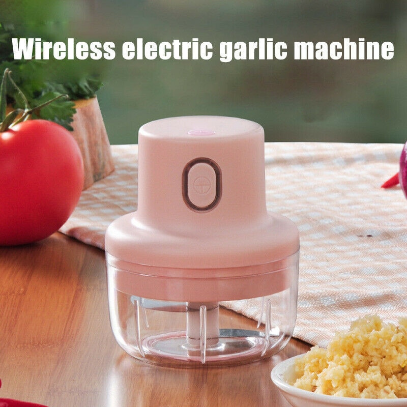 Foto 4 pulgar | Venta Internacional - Picadora Eléctrica de Alimentos HTTN Rosa 250 ml