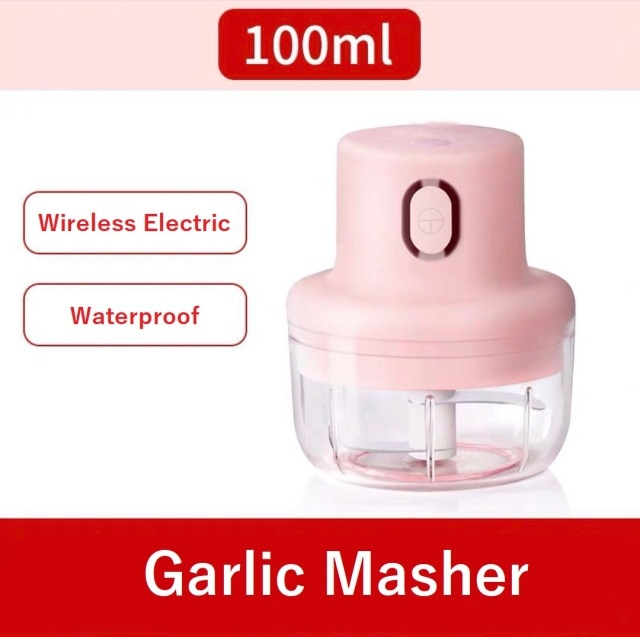 Foto 6 pulgar | Venta Internacional - Picadora Eléctrica de Alimentos HTTN Rosa 250 ml