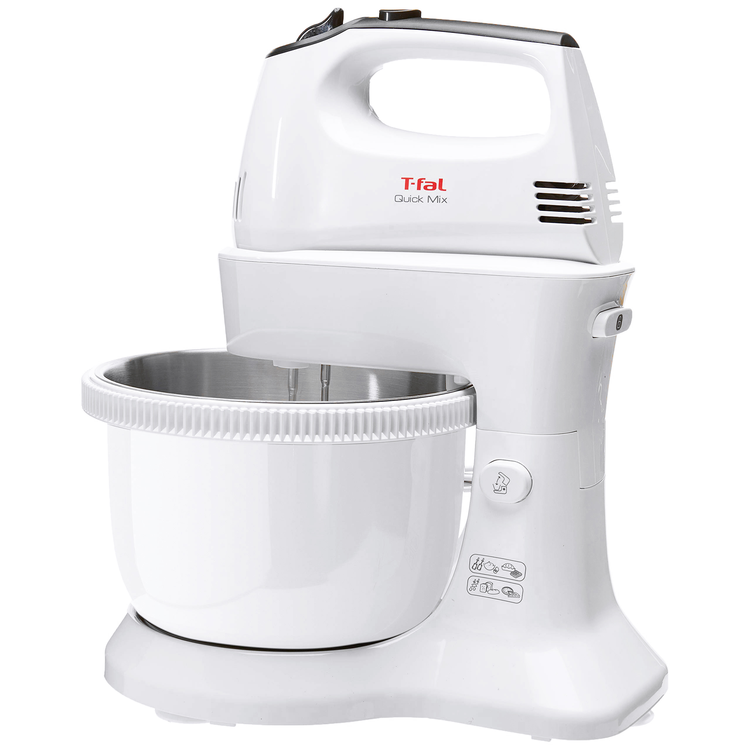 Foto 2 pulgar | Batidora De Pedestal Quick Mix T-fal Mod Ht3121mx