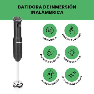 Foto 3 | Chefman - Batidora De Mano Inalámbrica