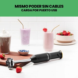 Foto 4 | Chefman - Batidora De Mano Inalámbrica
