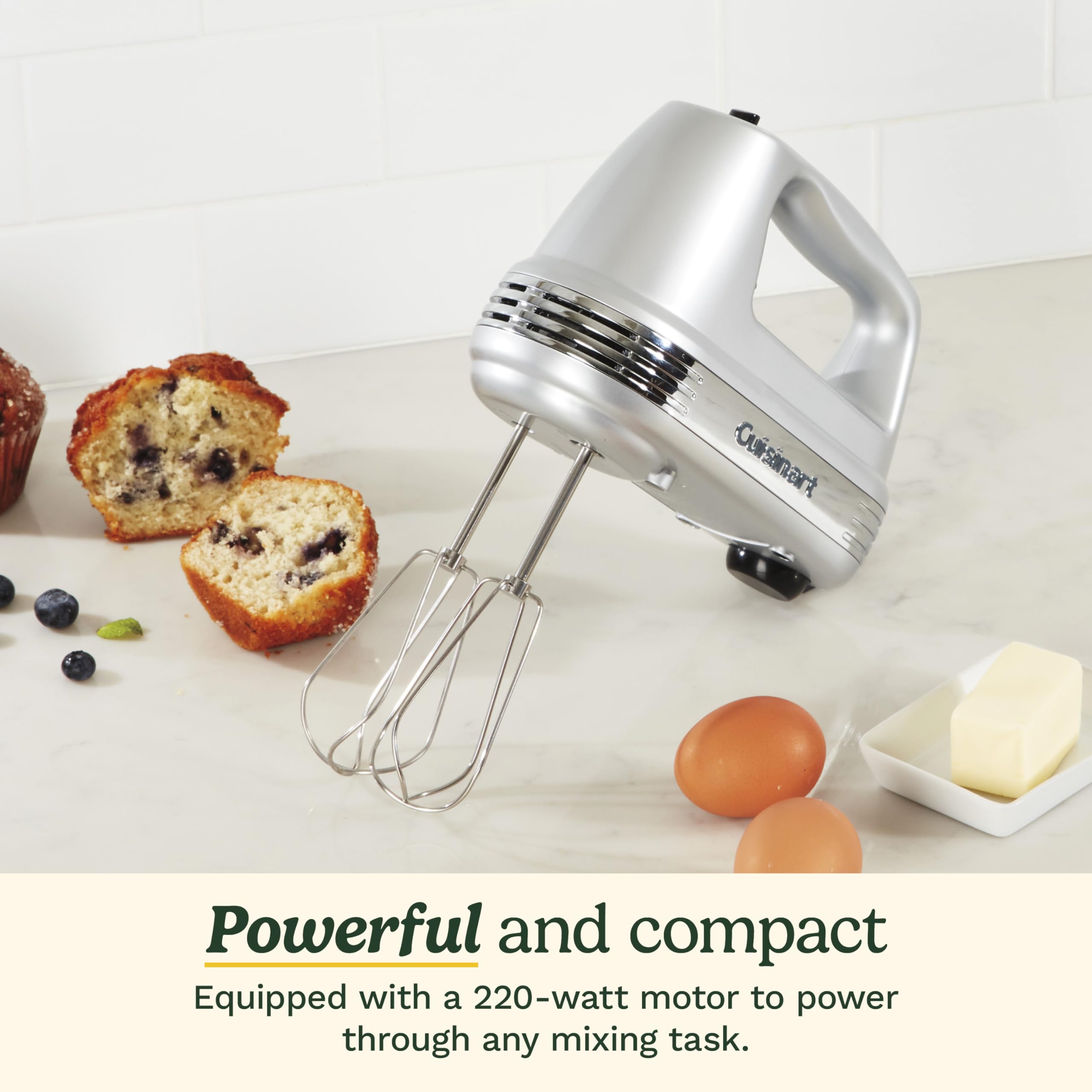 Foto 2 | Batidora De Mano Cuisinart Hm-90bcs Power Advantage Plus De 9 Velocidades - Venta Internacional.