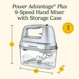 Foto 5 | Batidora De Mano Cuisinart Hm-90bcs Power Advantage Plus De 9 Velocidades - Venta Internacional.
