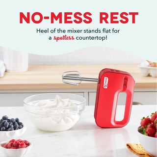 Foto 5 | Batidora De Mano Dash Smartstore Compact Electric 150w 3 Velocidades Roja - Venta Internacional.