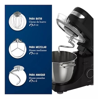 Foto 3 | Batidora Planetaria Oster 12 Velocidades Tazón De Acero Inox